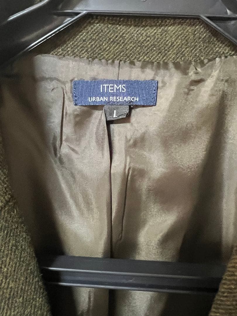 ウール混 ダブルブレスト ジャケット / テーパードパンツ