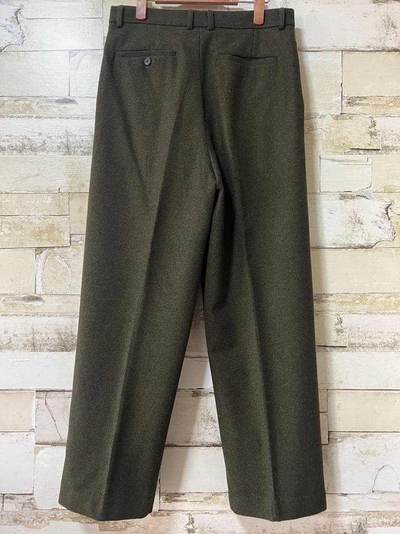 ウール混 ダブルブレスト ジャケット / テーパードパンツ