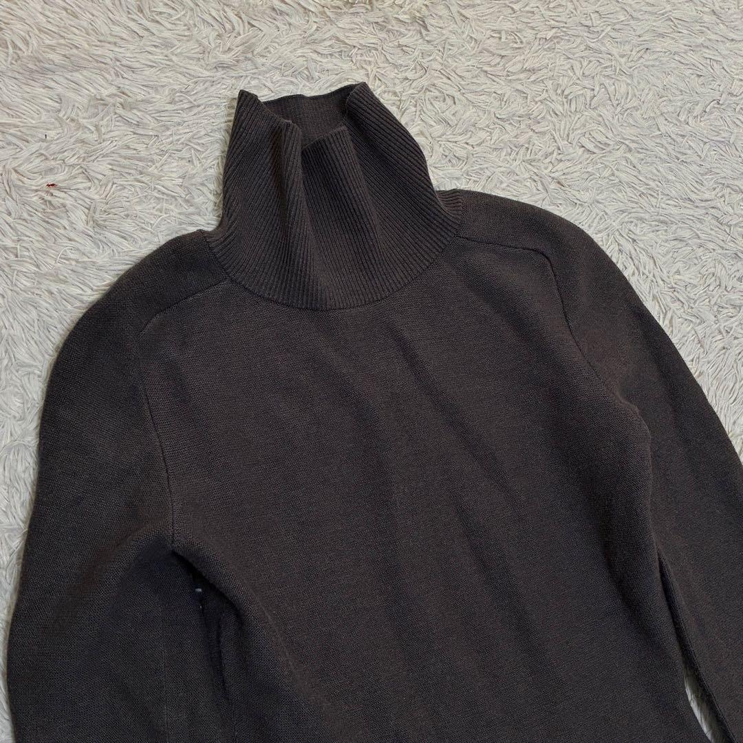 anuans 2024年モデルフレアーミニニットワンピース　グレー