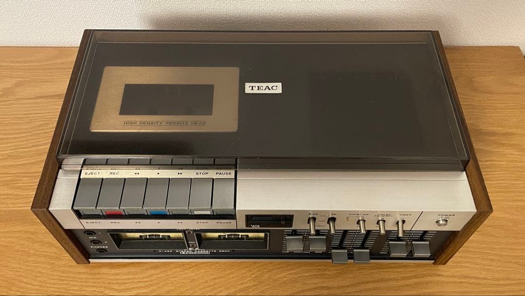 【音出確認済】TEAC A-450カセットデッキ