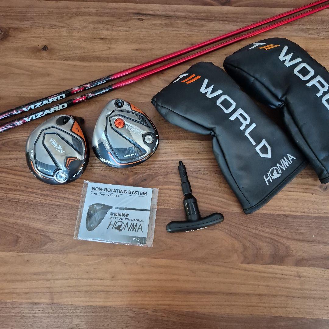 HONMA TW747 460&455 ドライバー EX-C 65S&55S