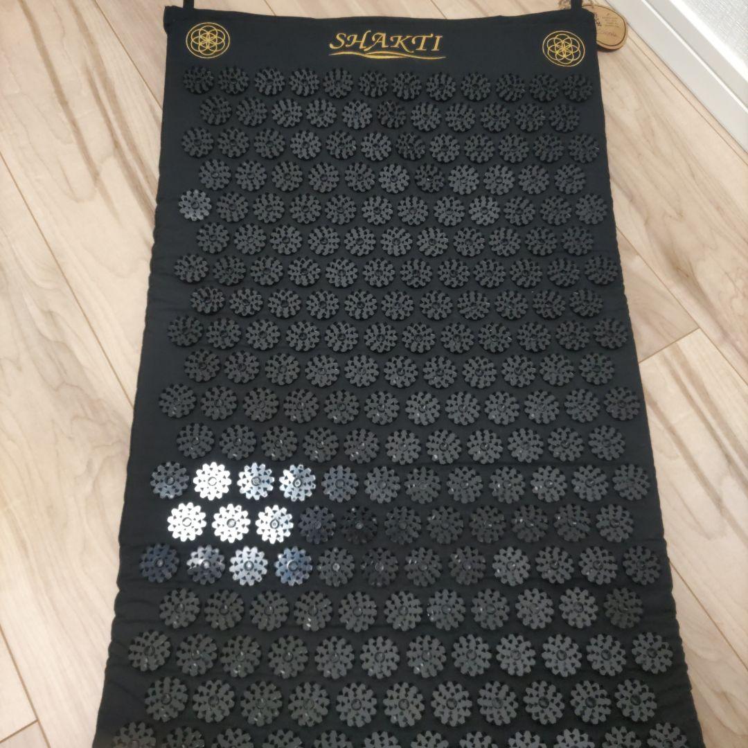 【正規品】シャクティマット&ピロー　ブラック　オリジナル