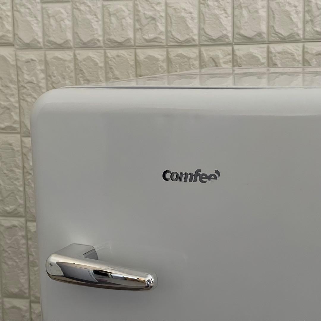 東京23区配送無料✨キズ多い為格安❗️冷蔵庫　コンフィー　コンパクトサイズ