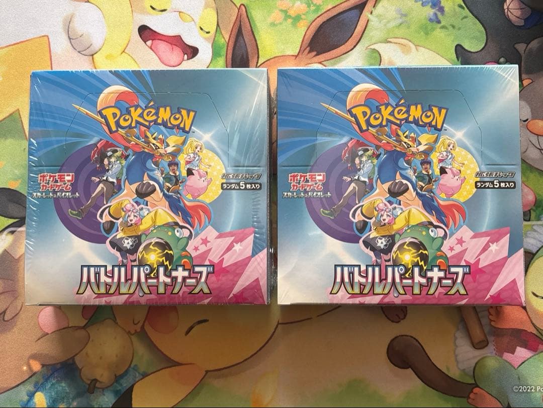 【新品未開封】バトルパートナーズ&クレイバースト各2BOX シュリンク付き