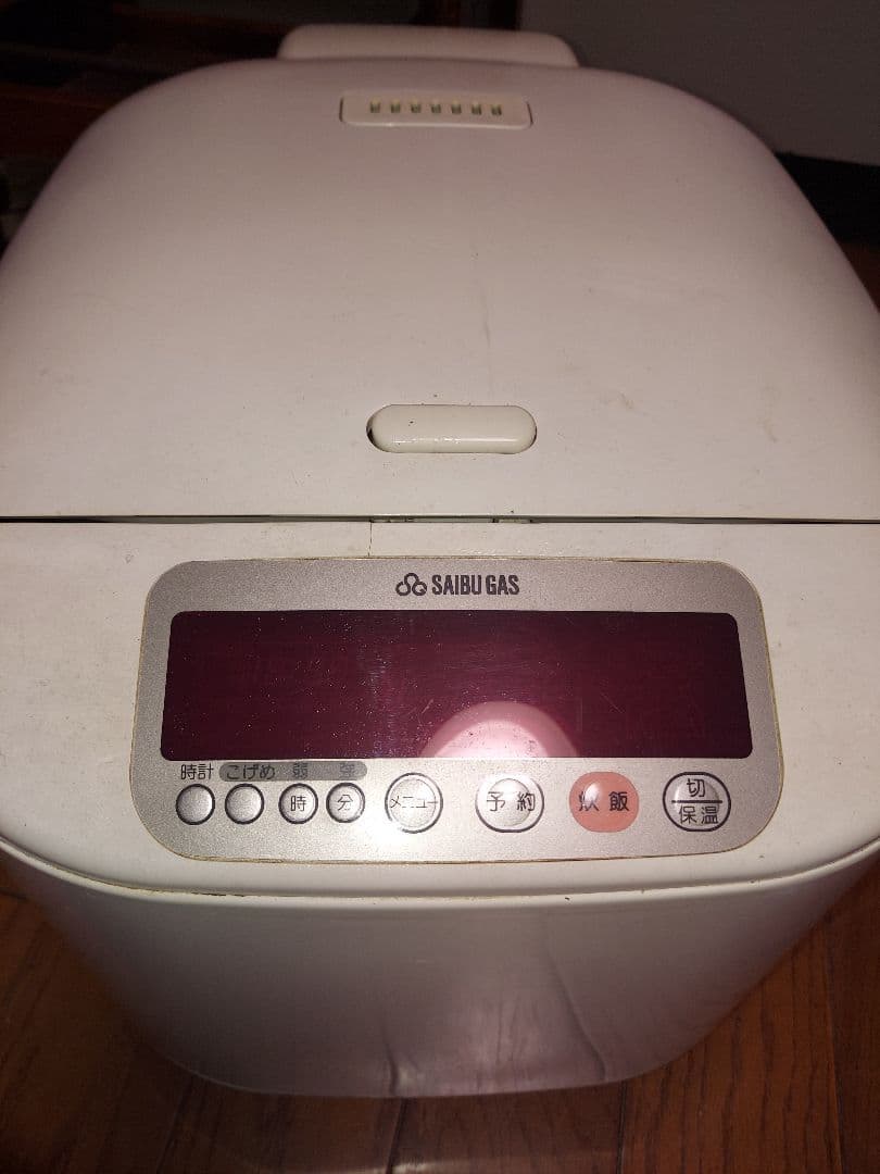 リンナイ　都市ガス　13A 西部ガス　1升炊き　電子ジャー付ガス炊飯器