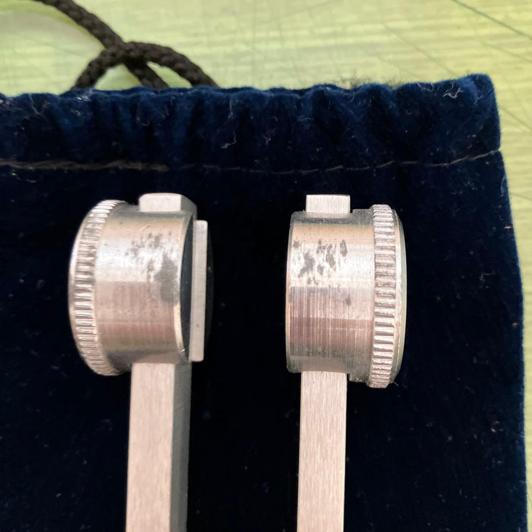 米国製ハンドメイド　ヒーリング音叉（528Hzと300Hz）