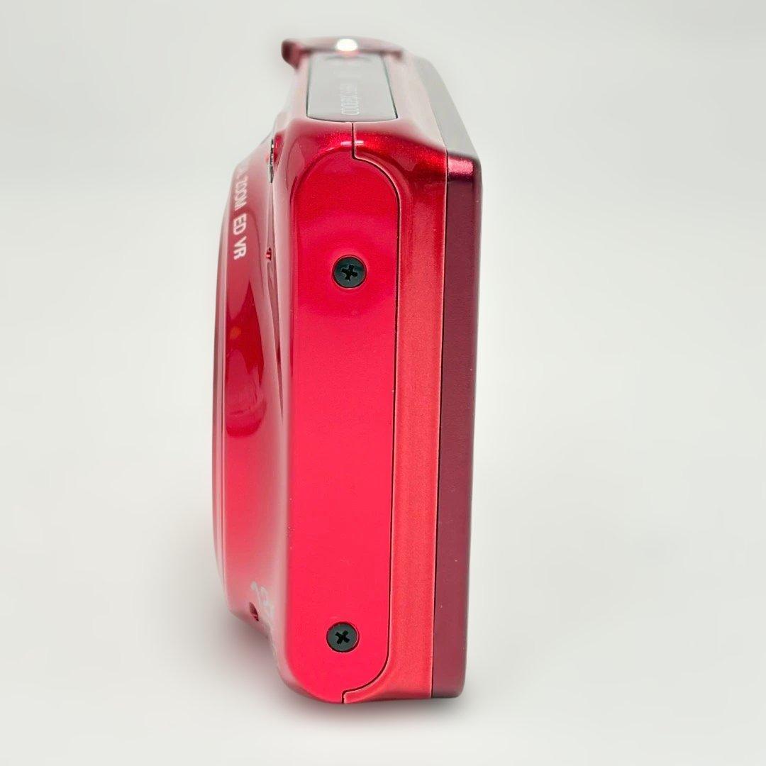 極美品✨Nikon COOLPIX S6500 充電器 箱 レッド コンデジ