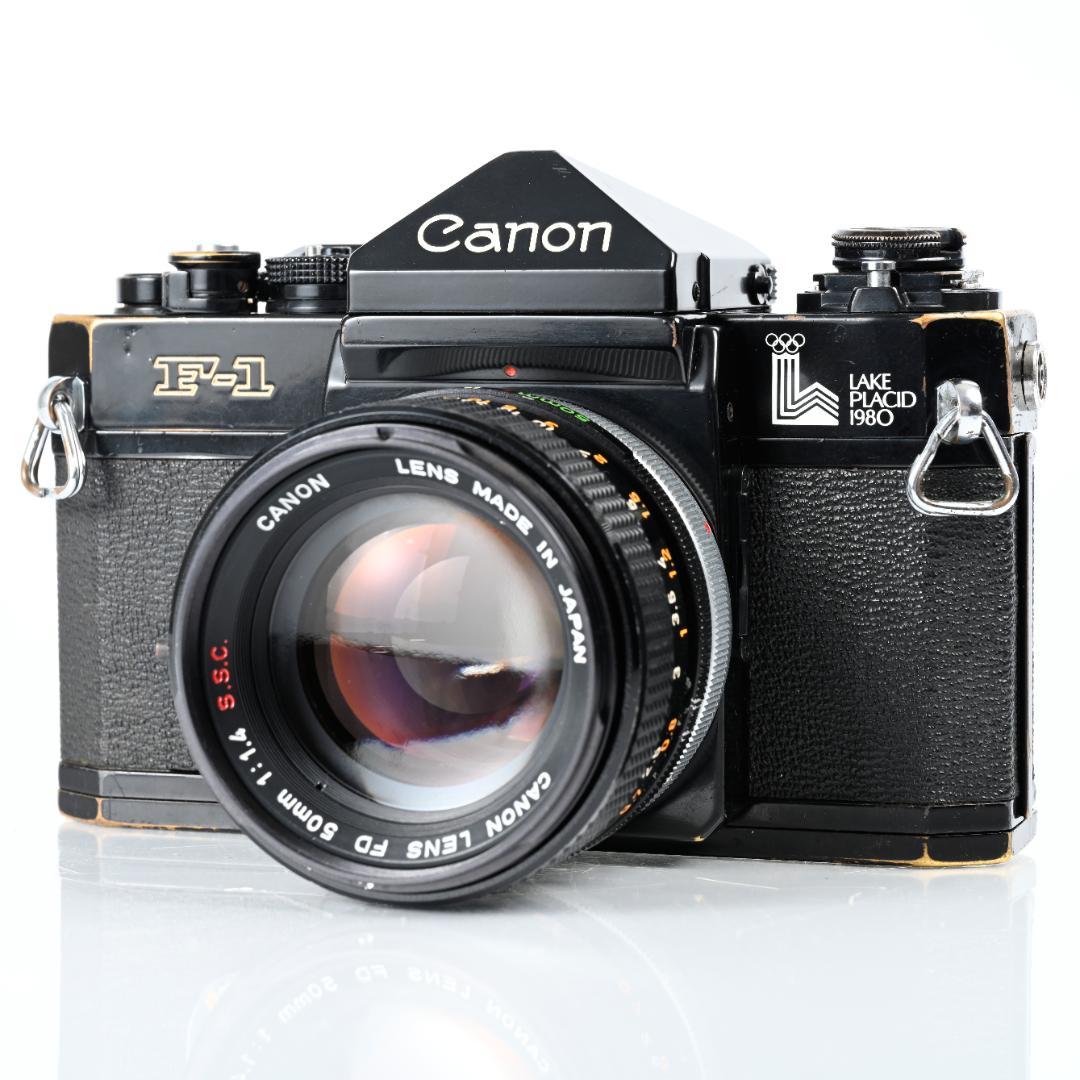 フィルムカメラ Canon F-1 LAKE PLACID / FD 50mm f1.4 ssc
