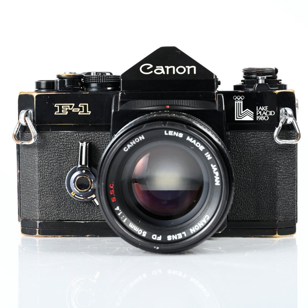 フィルムカメラ Canon F-1 LAKE PLACID / FD 50mm f1.4 ssc