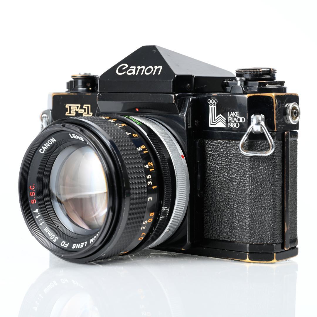フィルムカメラ Canon F-1 LAKE PLACID / FD 50mm f1.4 ssc