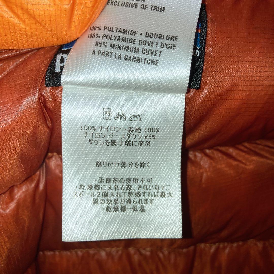 超激レア L 2006年 パタゴニア ダウンジャケット オレンジ