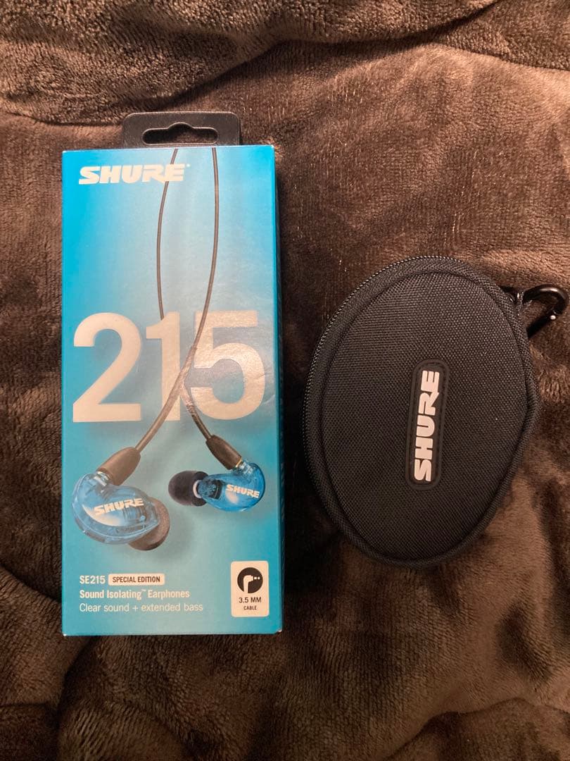 【美品】SHURE 215 スペシャル・エディション ゲーミングイヤホン