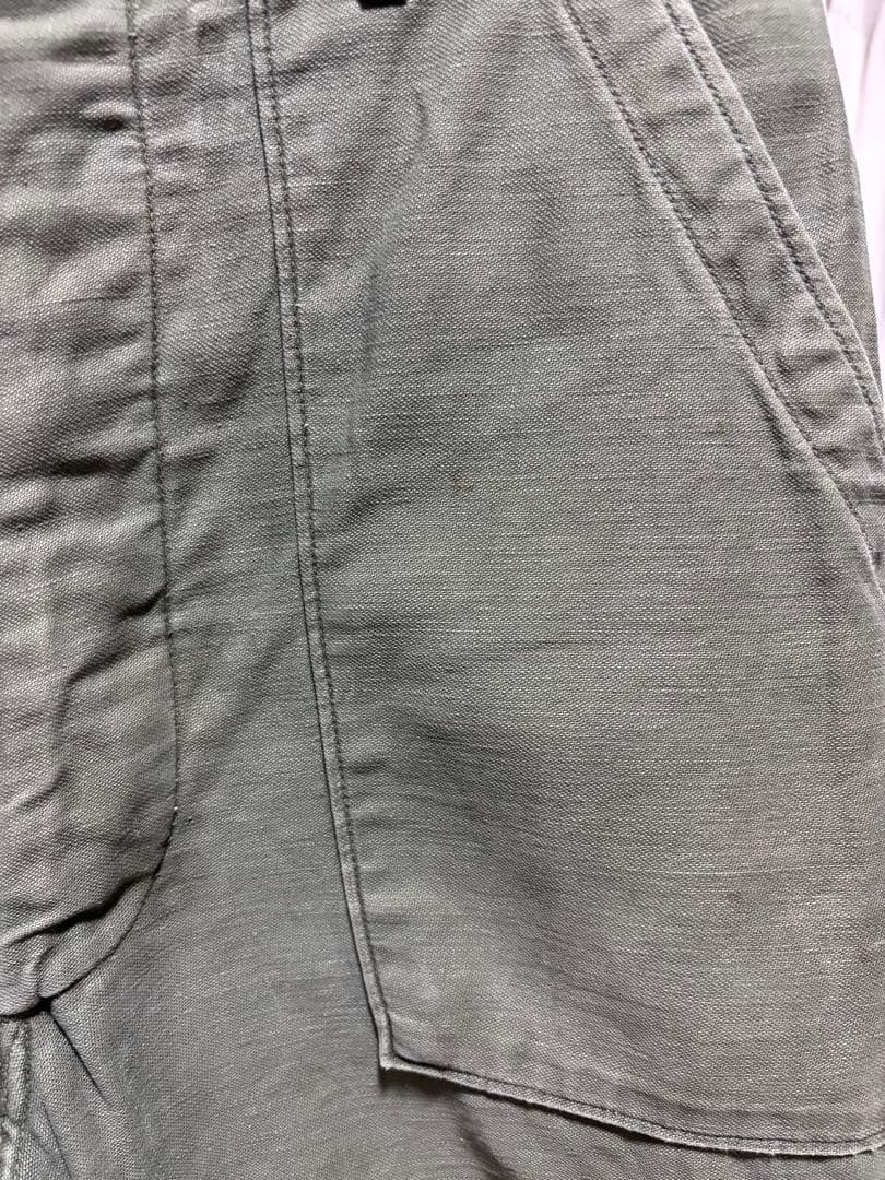 60s US ARMY ベイカーパンツ OG107 コットンサテン