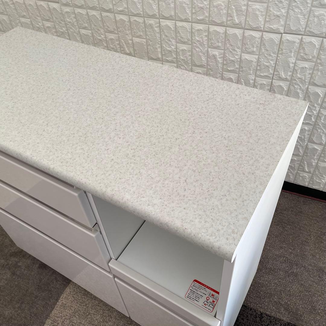 東京23区配送無料✨ニトリ　キッチンカウンター　レンジボード　美品