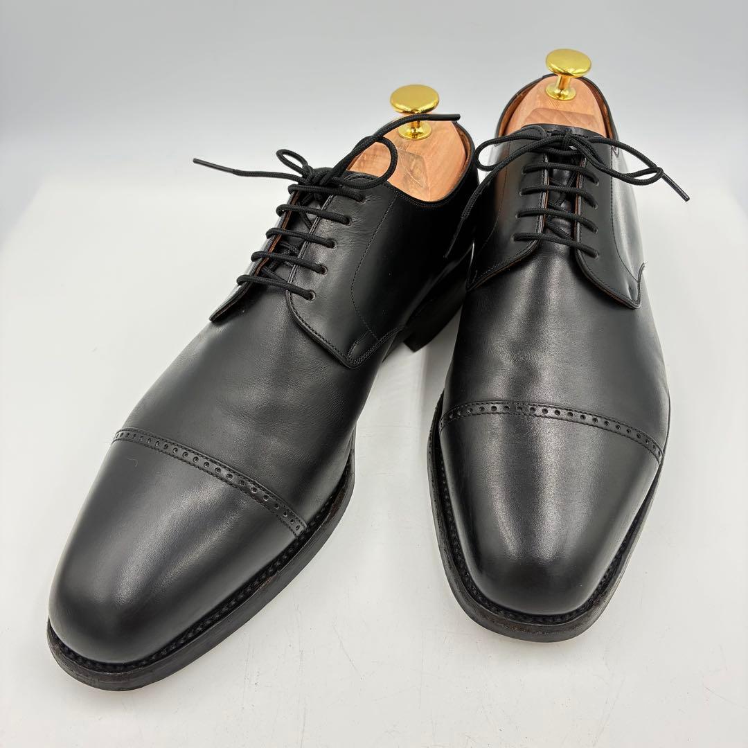 【美品】スコッチグレイン 7626 パンチドキャップトゥ 25cm