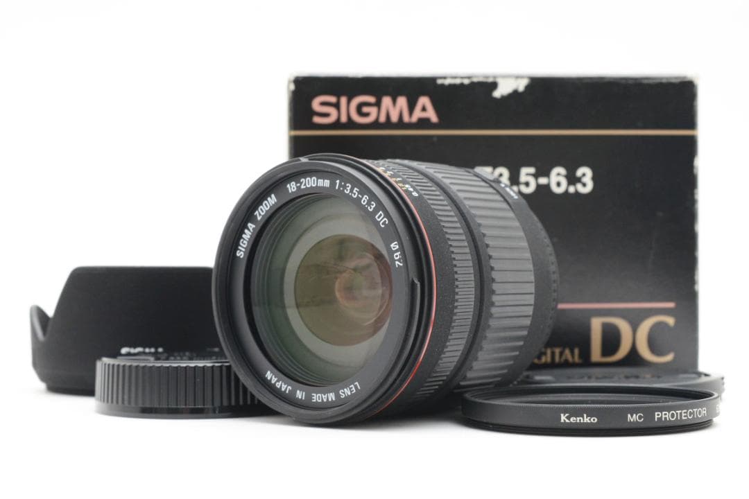 新品級 シグマ 18-200 F3.5-6.3 DC NIKON 箱付 M264