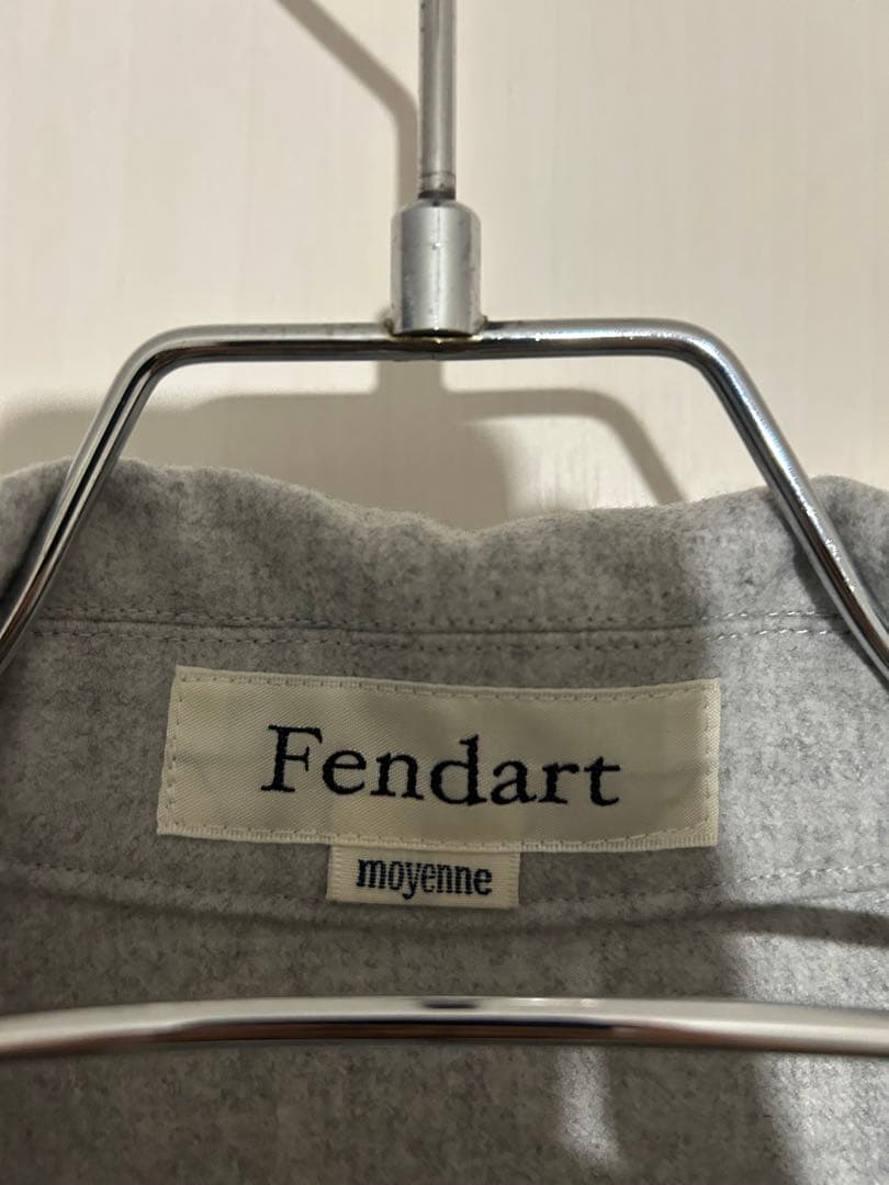 ジャケット・アウター Fendart balade Wool Flannel Light gray
