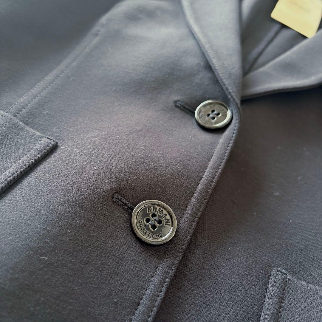 ARMANI COLLEZIONI 46サイズ　テーラードジャケット　ポンチ素材