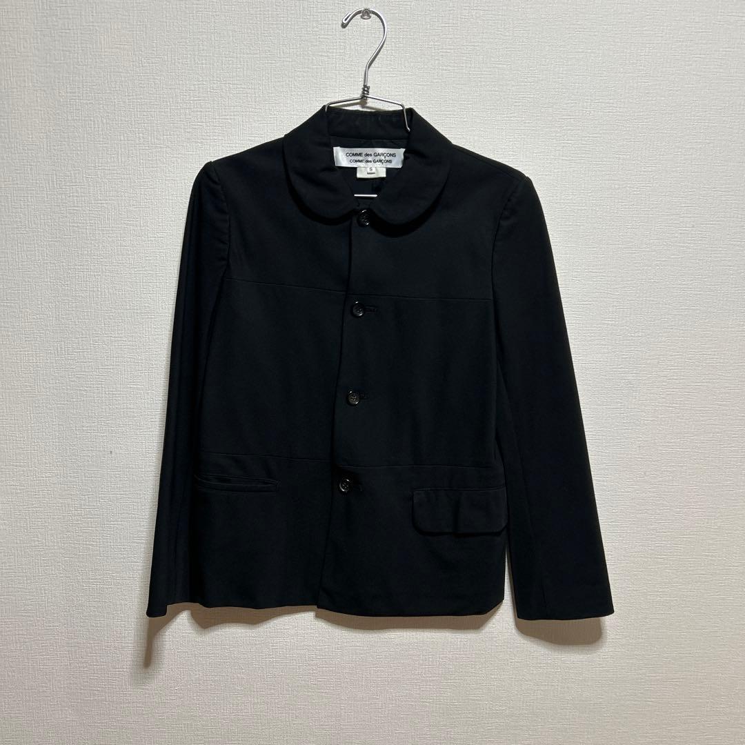 Comme des garcons/ジャケット/丸襟/コムコム/wool/S/