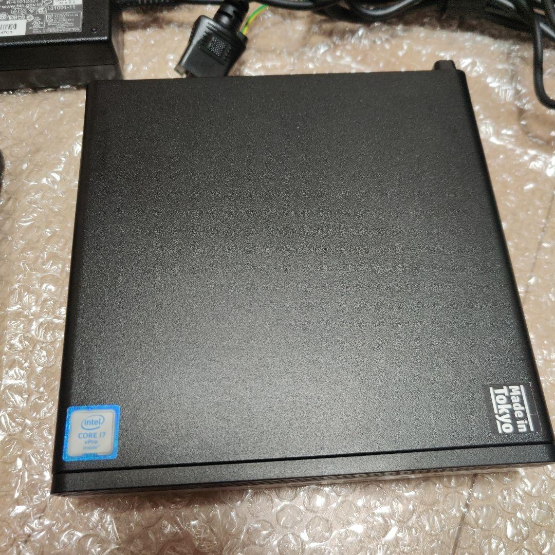 Intel Core i7 ミニPC ブラック ACアダプター付き