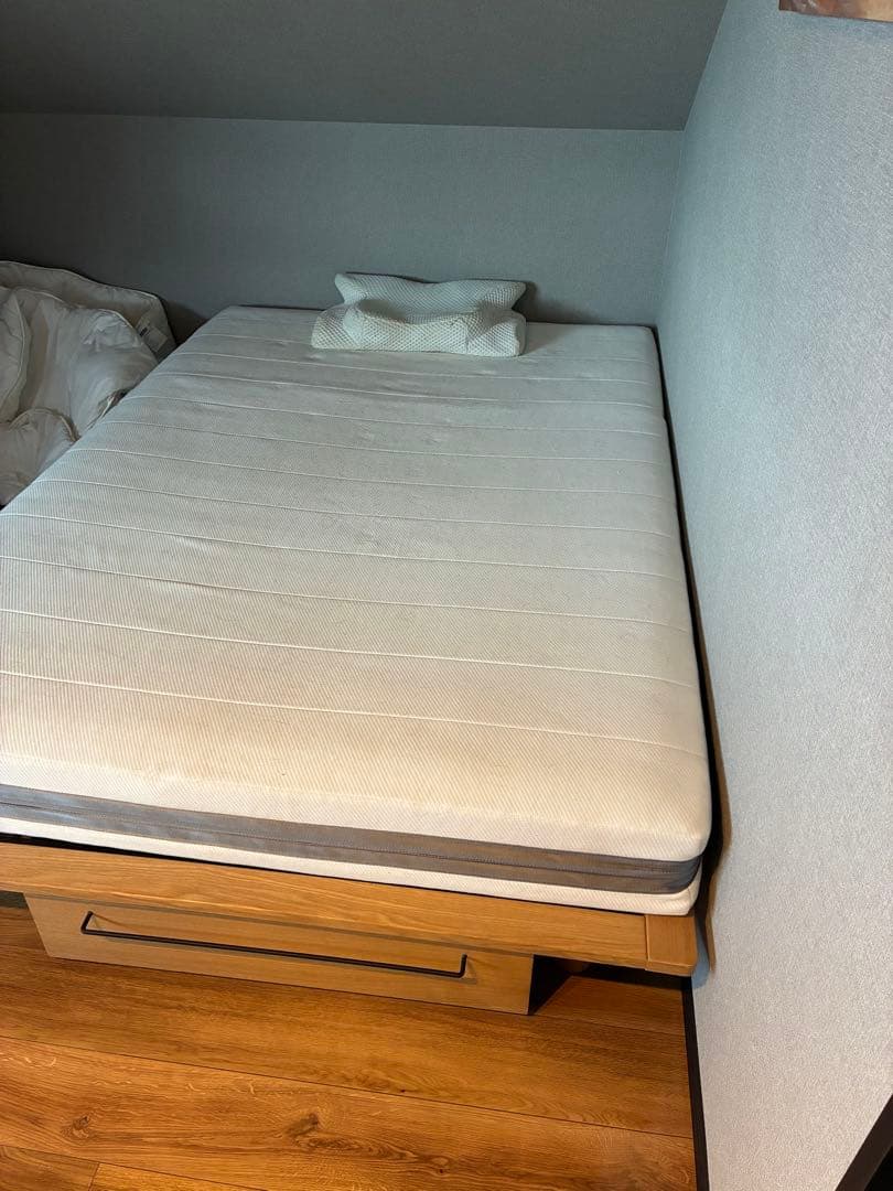 極上の寝心地！エアウィーヴ S02 ダブル【美品・8/15まで値引対応・引取歓迎