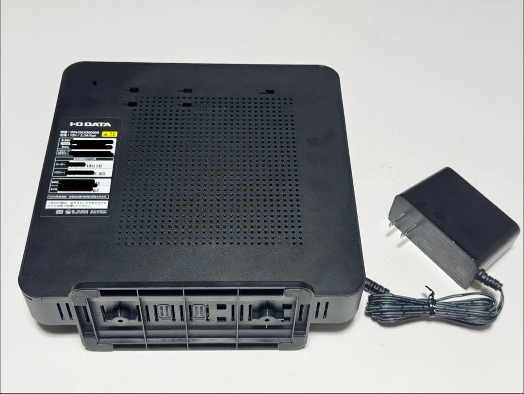 IOデータ 10Gポート搭載 無線LANルーター WN-DAX3600XR