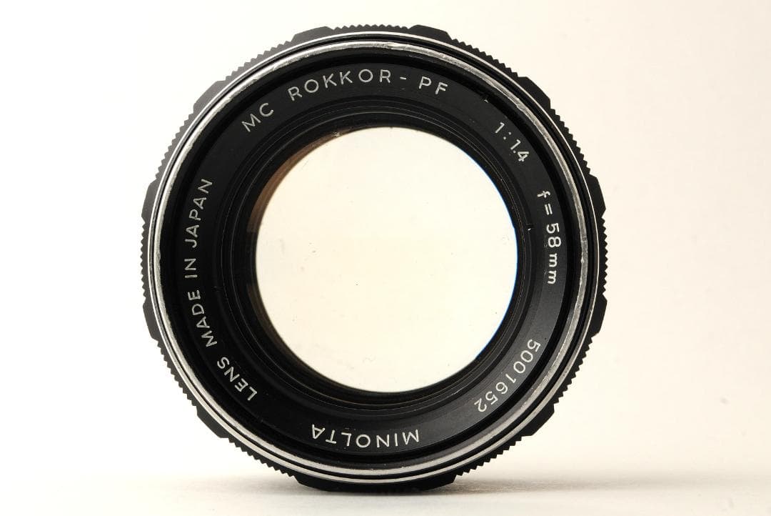 ミノルタ SR101 ブラック MC ROKKOR-PF 58mm F/1.4