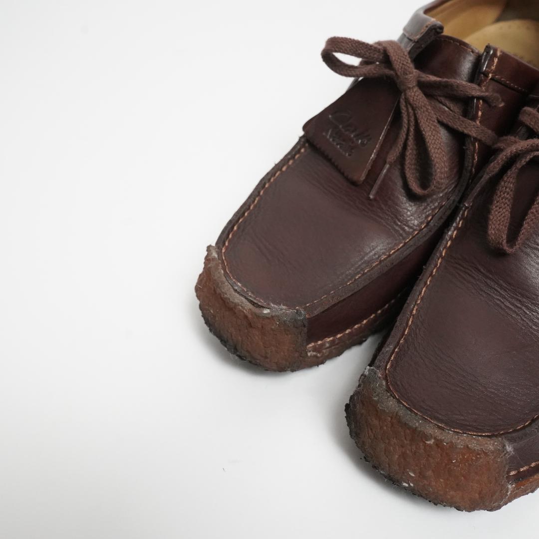 【美品】クラークス ナタリー ワラビー レザー 革靴 26.5cm