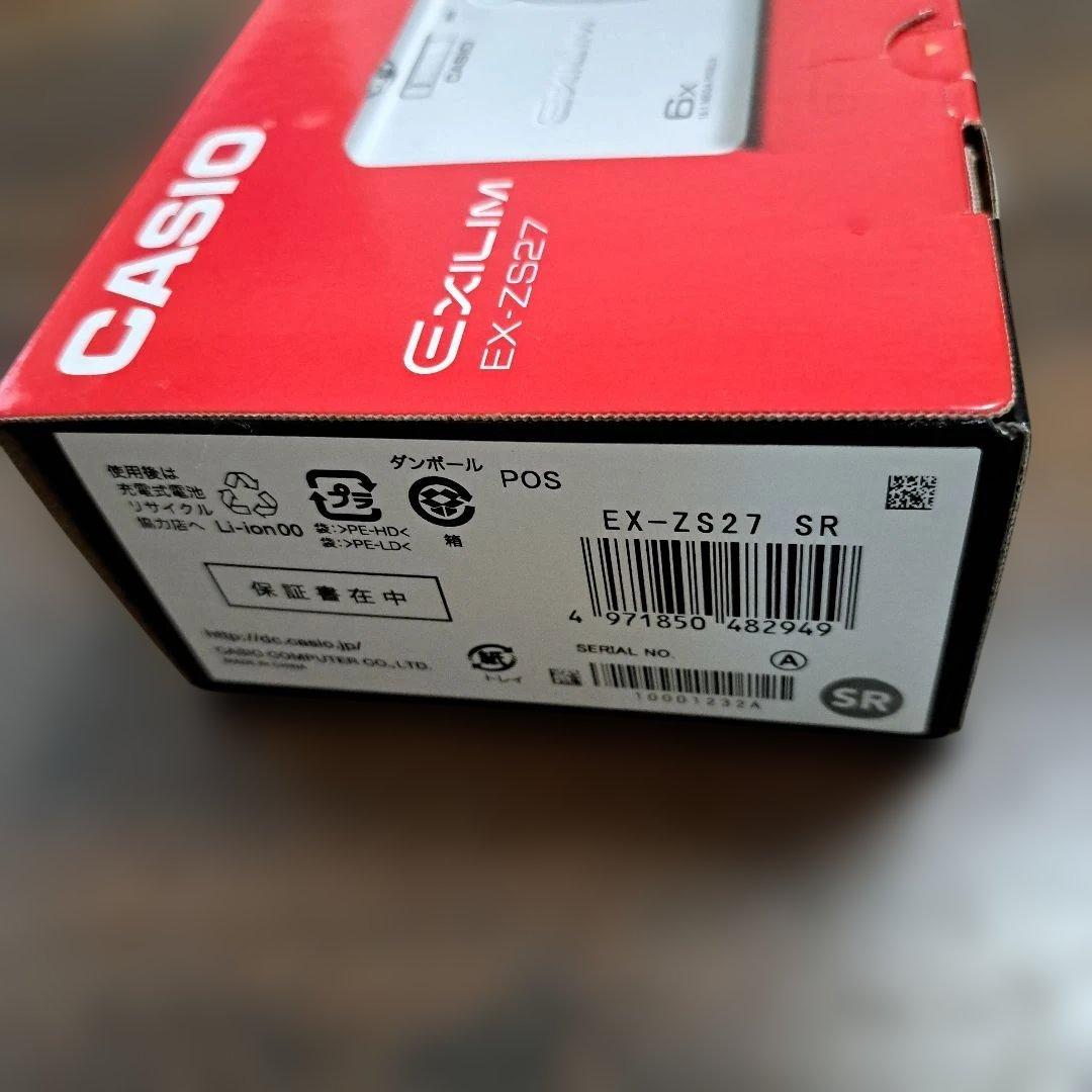 デジタルカメラ CASIO EXILIM EX-ZS27