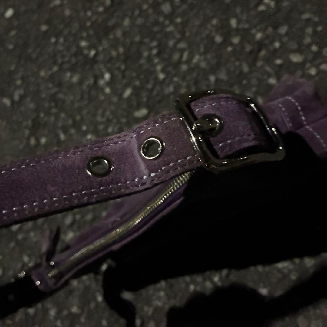 r*様 00's archive old coach suède hand ba