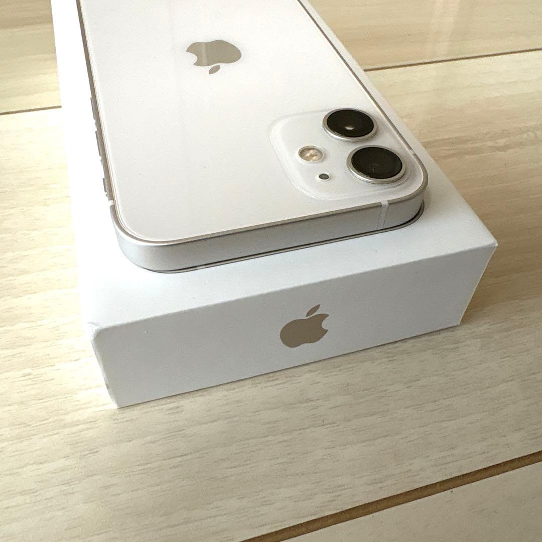 【極美品】iPhone 12 mini ホワイト SIMフリー 128GB
