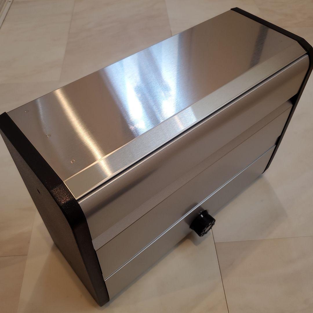 防滴壁付薄型ポスト　ポステック　CSPー106Dシルバー　(前入れ前出し)