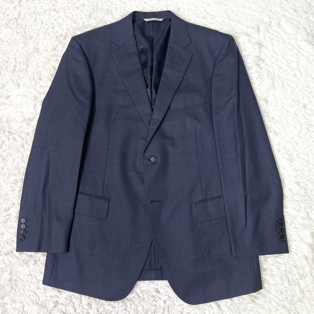 【未使用】ダーバン OPUS テーラードジャケット 日本製 シルク混 2L