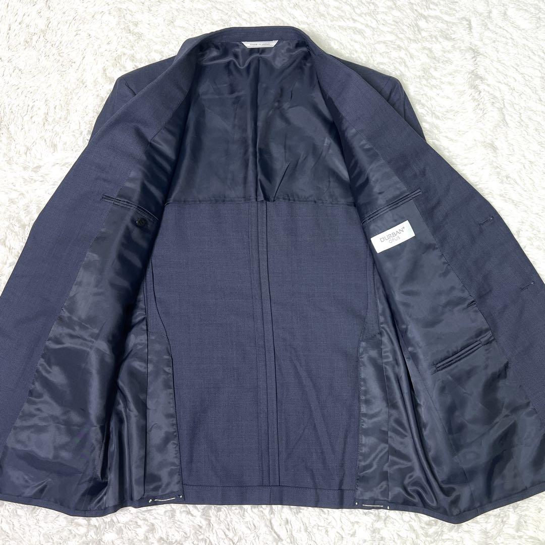 【未使用】ダーバン OPUS テーラードジャケット 日本製 シルク混 2L