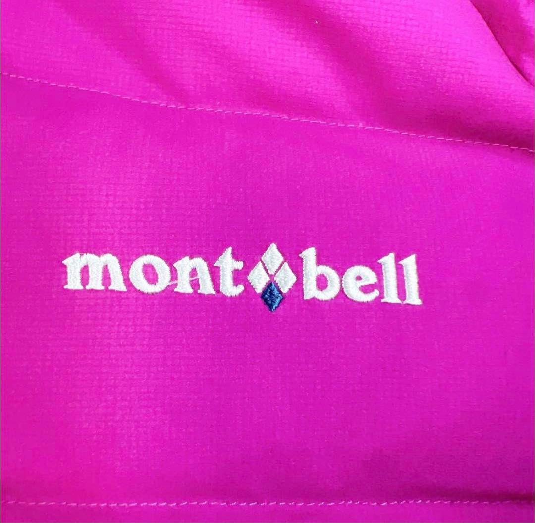 y2k モンベル down jacket ピンク 短丈GORE-TEX