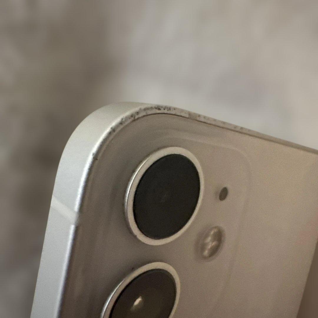 iPhone12mini　白　128GB　Apple純正カバー付