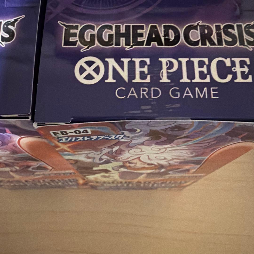ワンピース⭐︎EGGHEAD CRISIS 2BOX