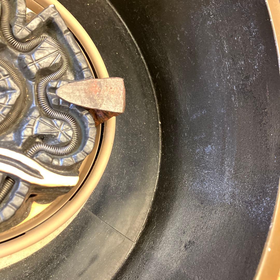 昭和レトロ 茶道具 風炉 風炉窯 風炉型 面取風炉 火鉢 電気火鉢 電熱器 茶釜