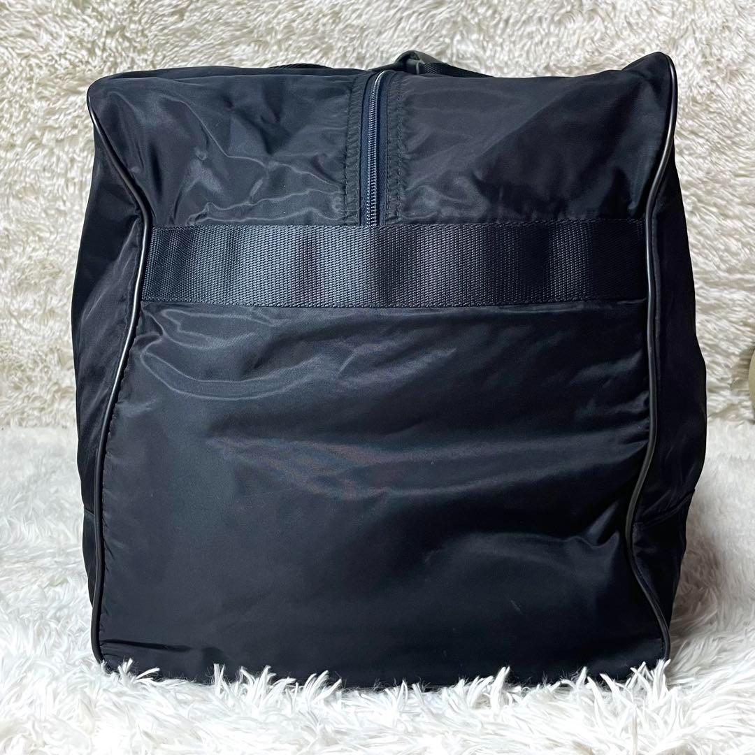 【極美品】PRADA プラダ　ボストンバッグ　旅行用　ナイロン　ブラック　大容量