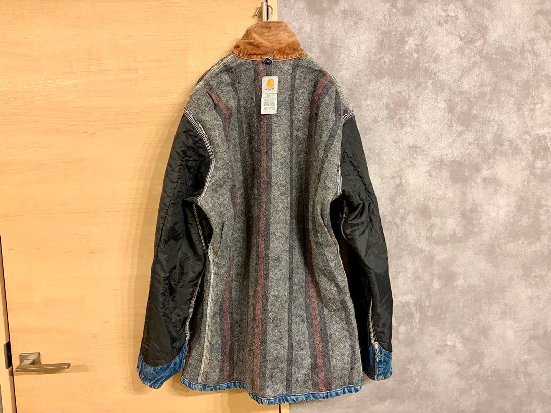 carhartt ミシガンチョアコート ブルーデニム large-tall