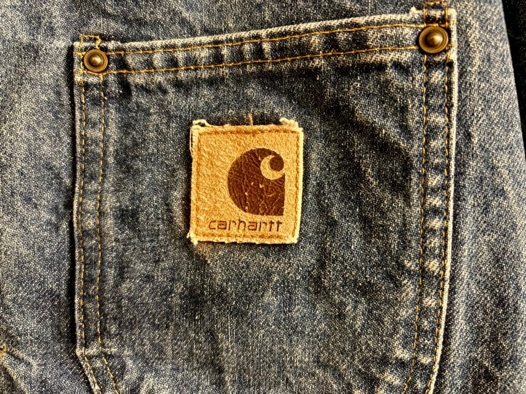 carhartt ミシガンチョアコート ブルーデニム large-tall