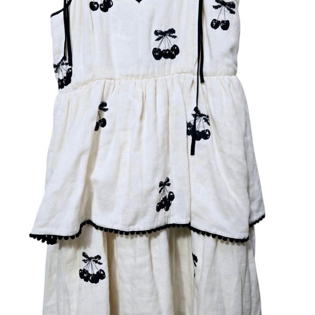 【新品未使用】Tanaka Daisuke black cherry dress