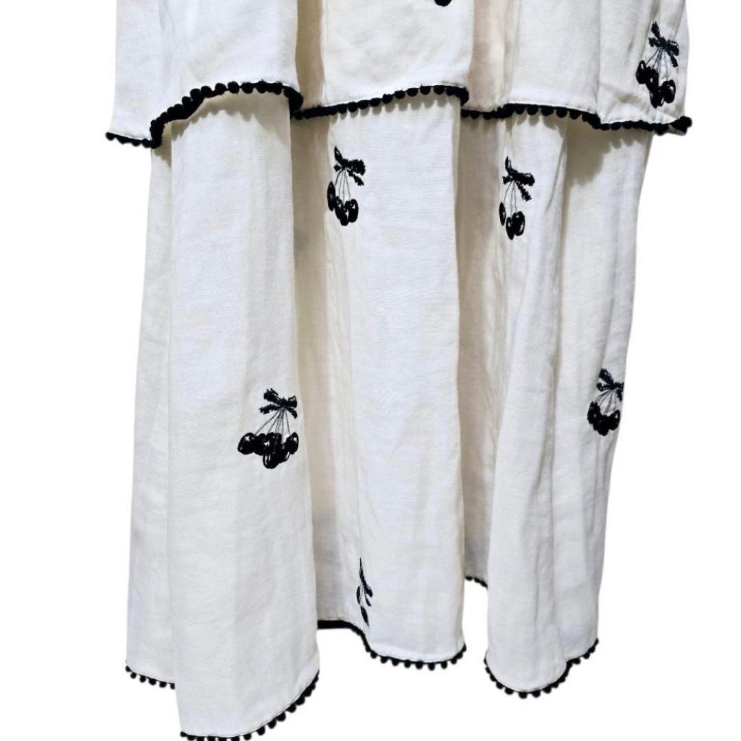 【新品未使用】Tanaka Daisuke black cherry dress