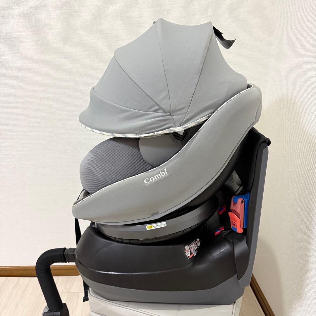 【美品】コンビ クルムーヴスマート JN-550 シートベルト固定