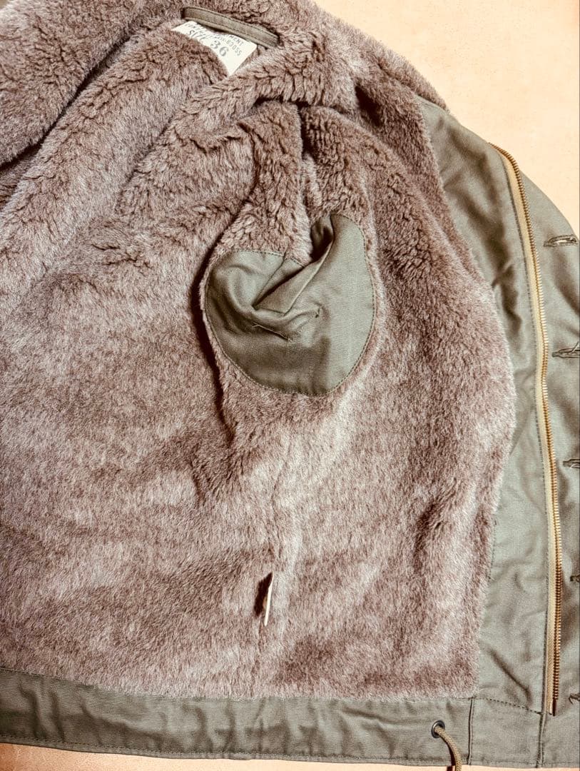 レア！美品！THE FEW N-1デッキジャケット（アルパカ100%）
