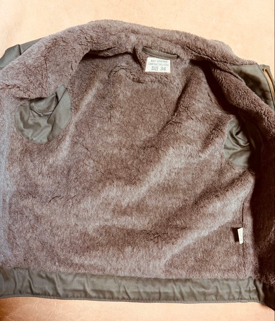 レア！美品！THE FEW N-1デッキジャケット（アルパカ100%）