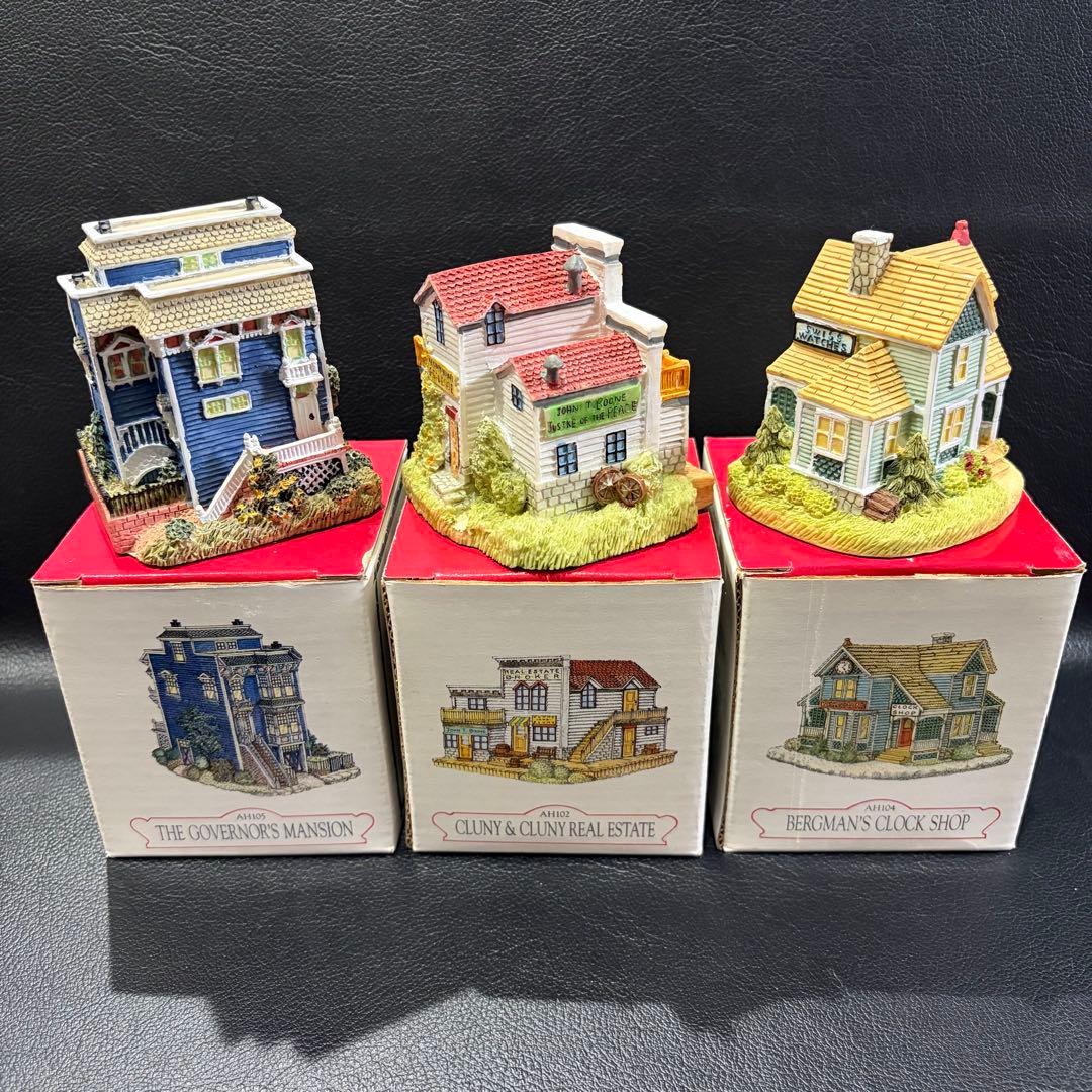 【極美品】LIBERTY FALLS COLLECTION　ミニチュア建物セット