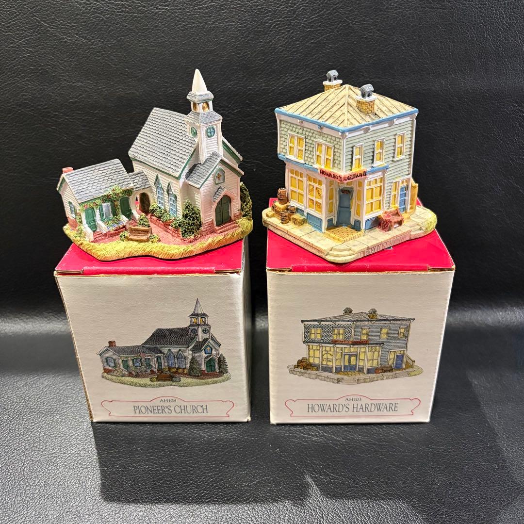 【極美品】LIBERTY FALLS COLLECTION　ミニチュア建物セット