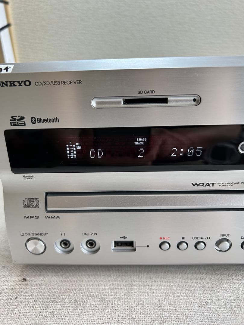 D14 整備ONKYO NFR-7 CD/SD/USBレシーバーシステム 本体
