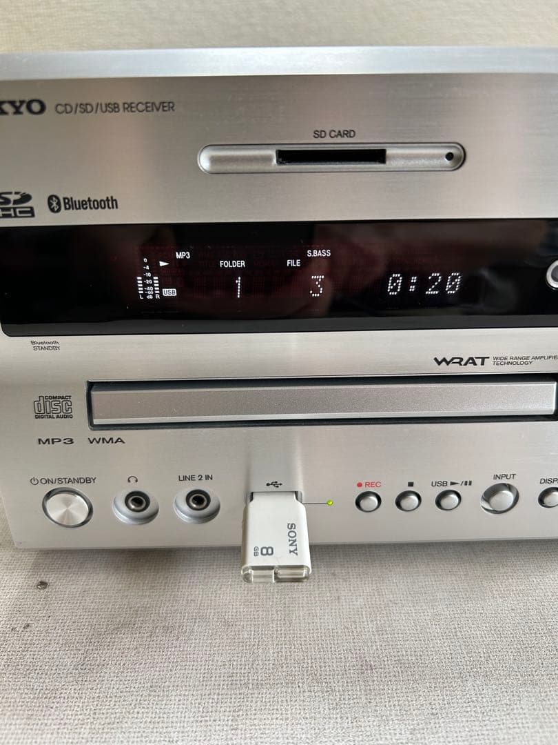 D14 整備ONKYO NFR-7 CD/SD/USBレシーバーシステム 本体